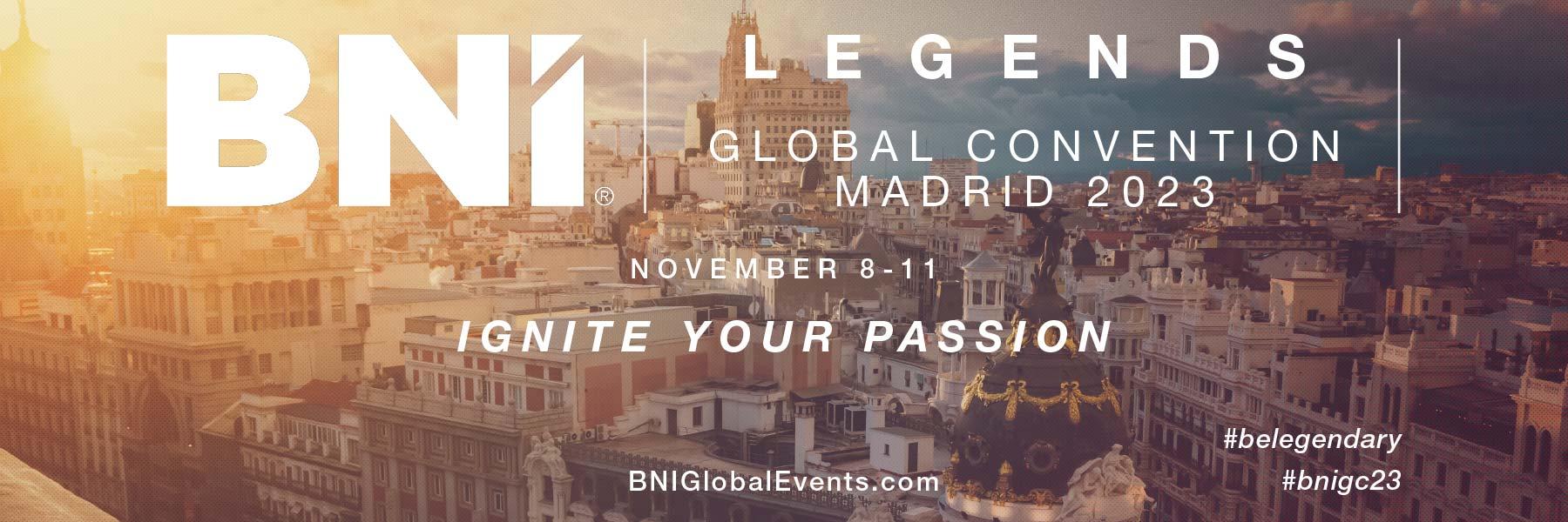 BNI Global Convention 2023 in Madrid