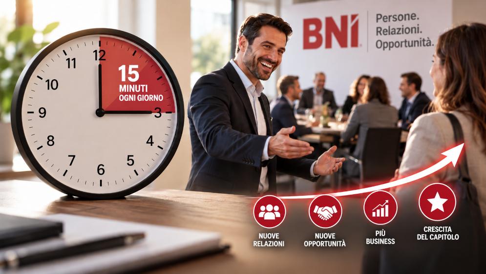 BNI Italia conferma la forza del referral marketing strutturato